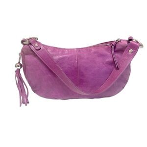 Hobo The‎ Original Leather Purple shoulder Bag